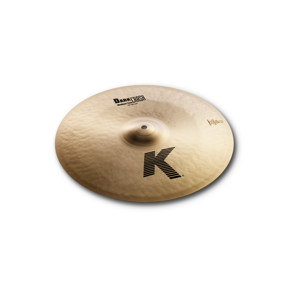 ZILDJIAN 16" K DARK MEDIUM THIN CRASH CYMBAL