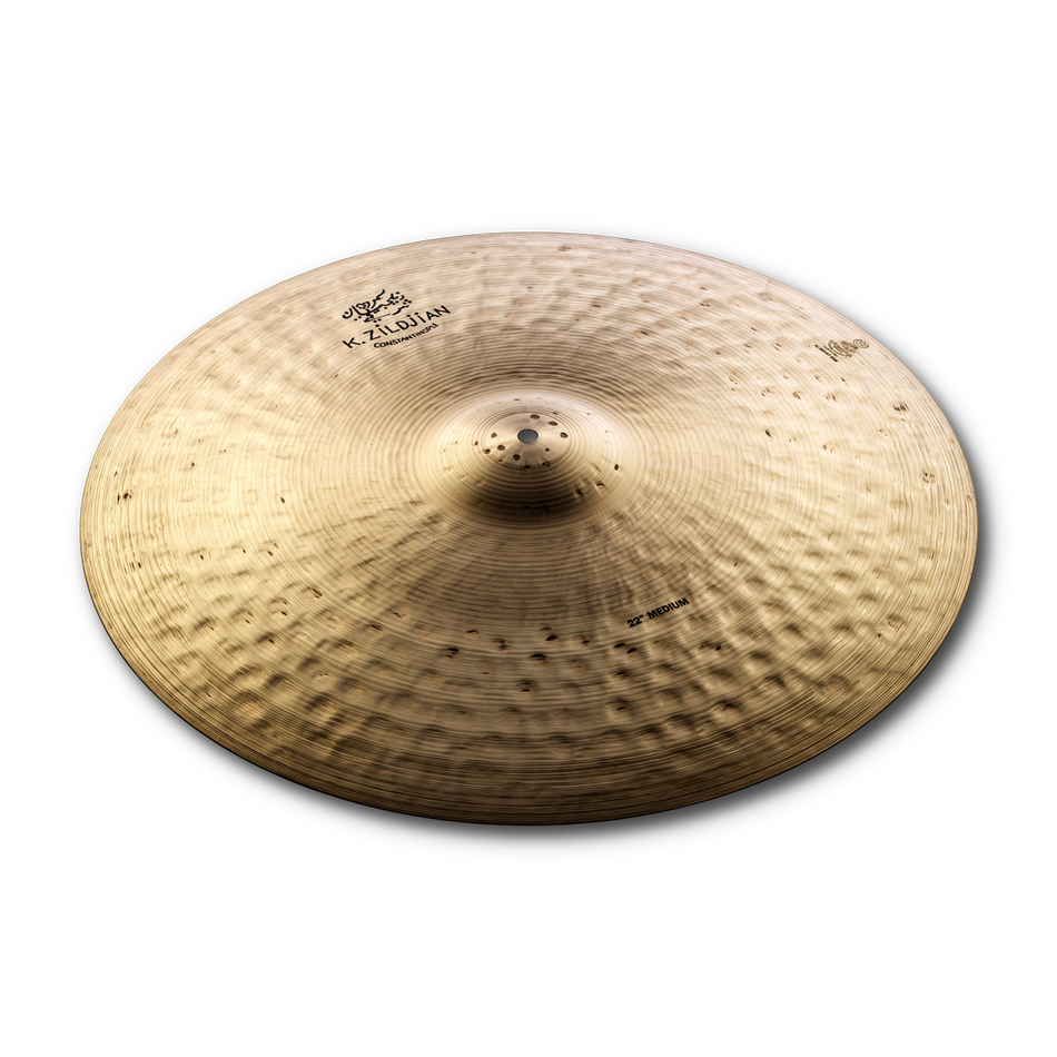 ZILDJIAN 22" K CONSTANTINOPLE MEDIUM RIDE CYMBAL
