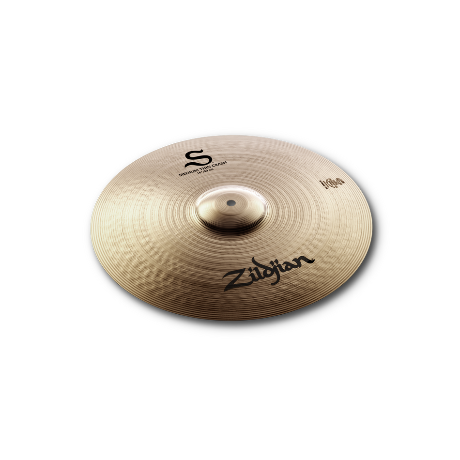 ZILDJIAN 16" S MEDIUM THIN CRASH CYMBAL