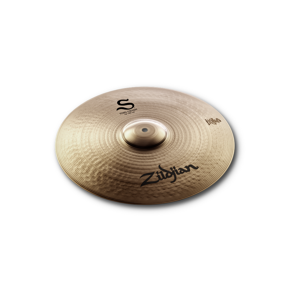 ZILDJIAN 16" S THIN CRASH CYMBAL