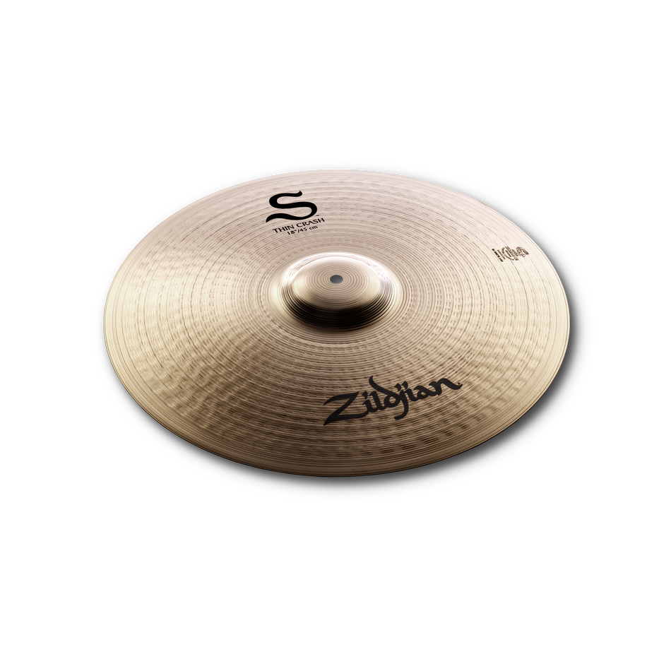 ZILDJIAN 18" S THIN CRASH CYMBAL