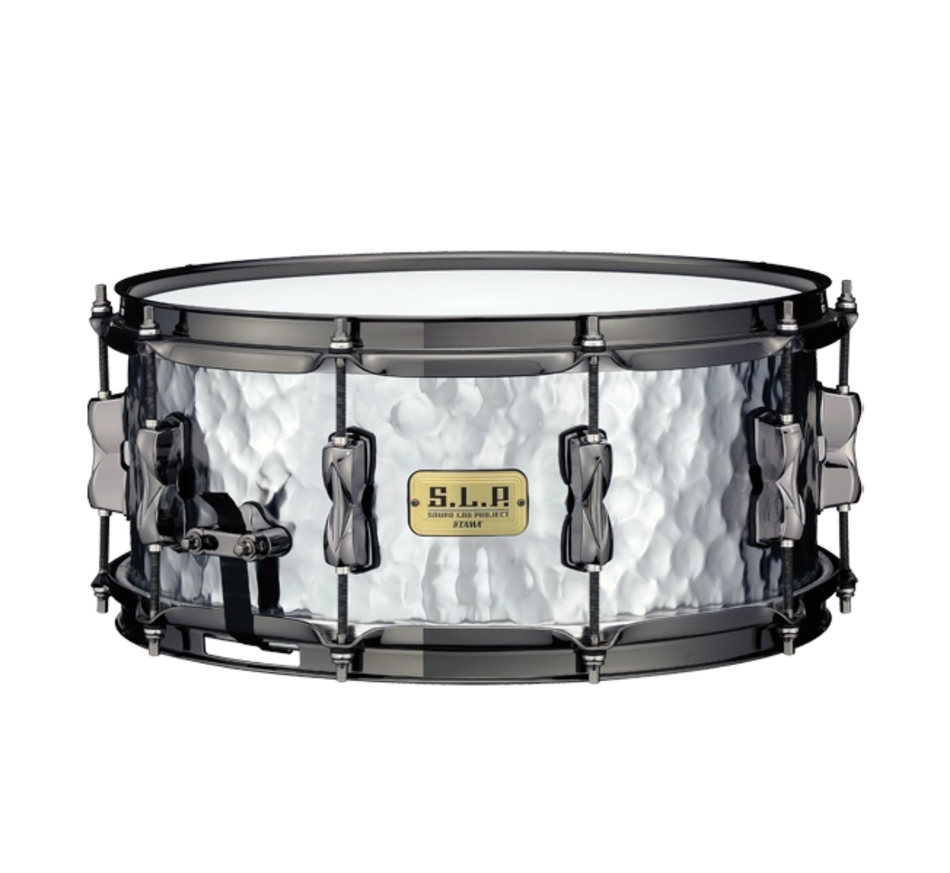 Tama S.L.P. Expressive Hammered Steel 14x6" Snare Drum