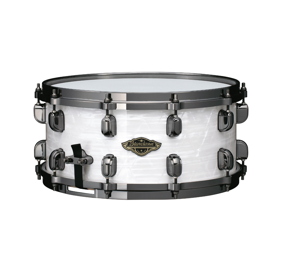 Tama Starclassic Walnut Birch 14x6.5" Snare Drum White Pearl Limited Edition
