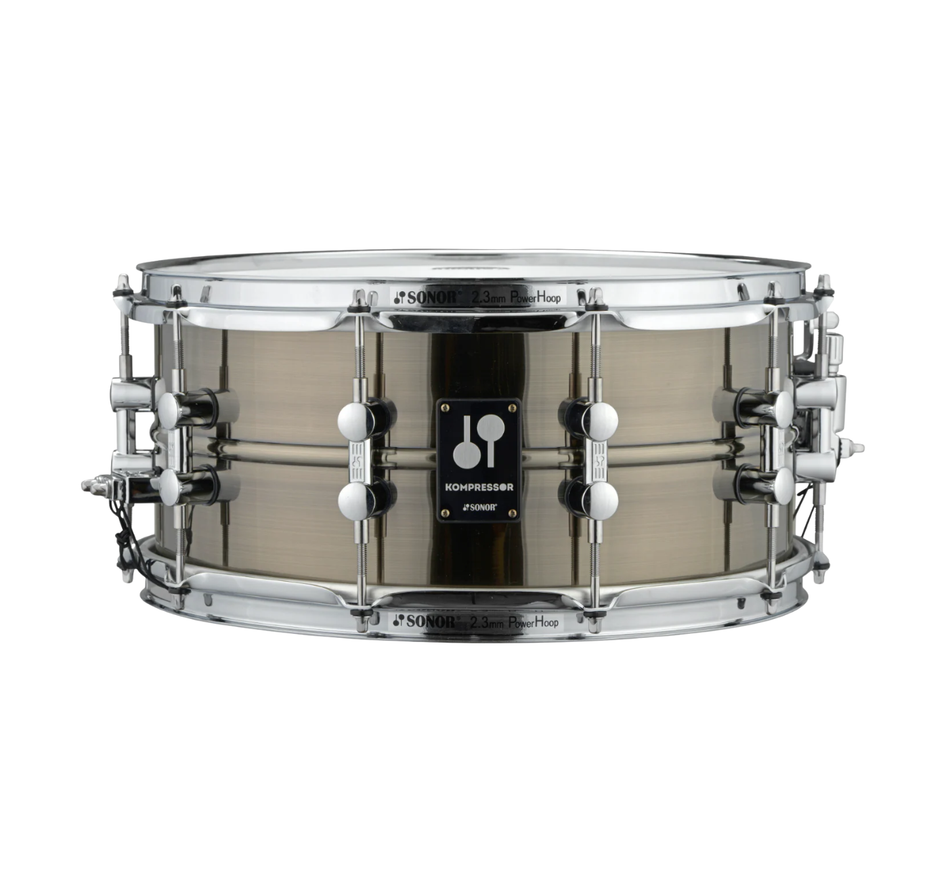 Sonor Kompressor Snare Drum 14“x6.5“ Brass