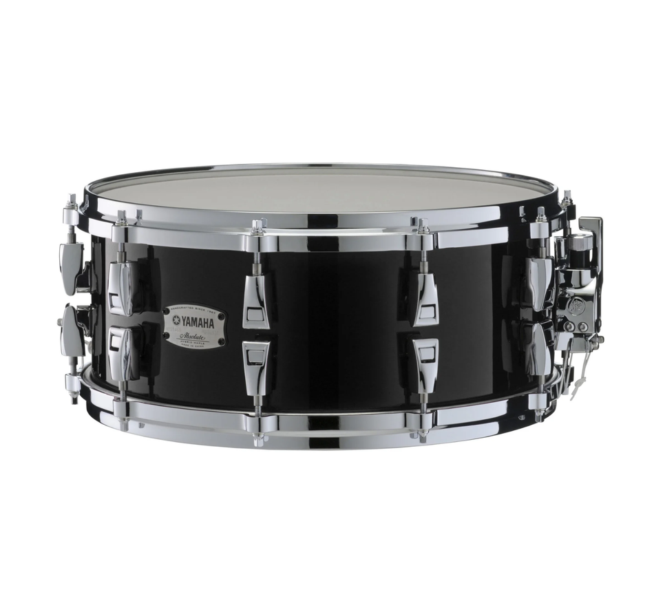 Yamaha Absolute Hybrid Maple Snare Drum | 14 x 6" - Solid Black