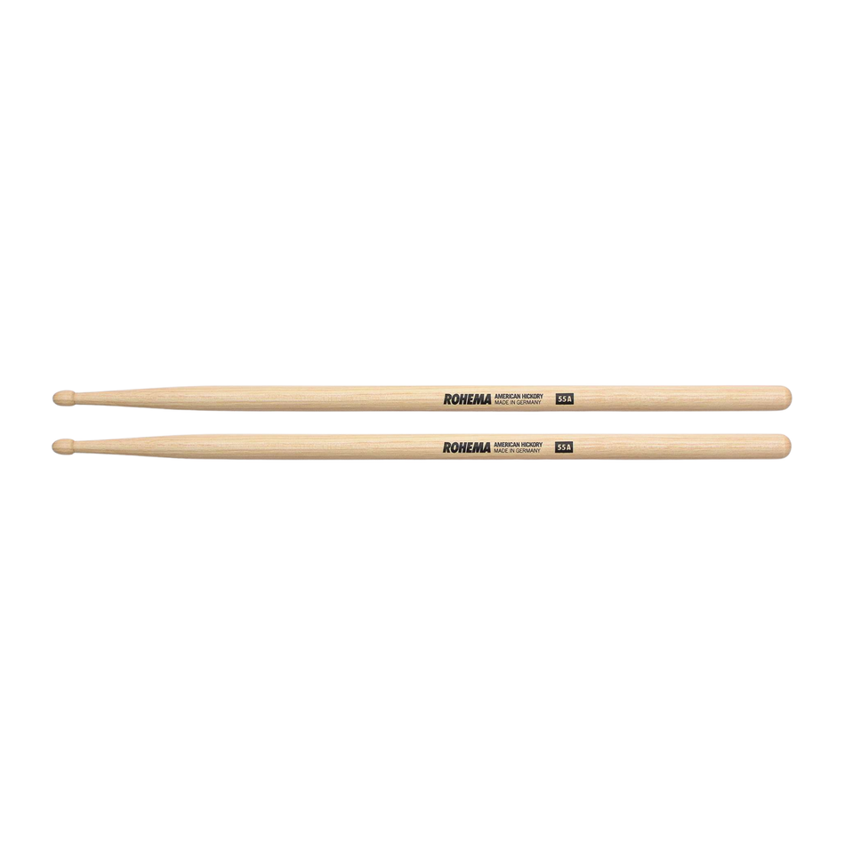 Rohema German Hickory 55A Drum Sticks - 618117