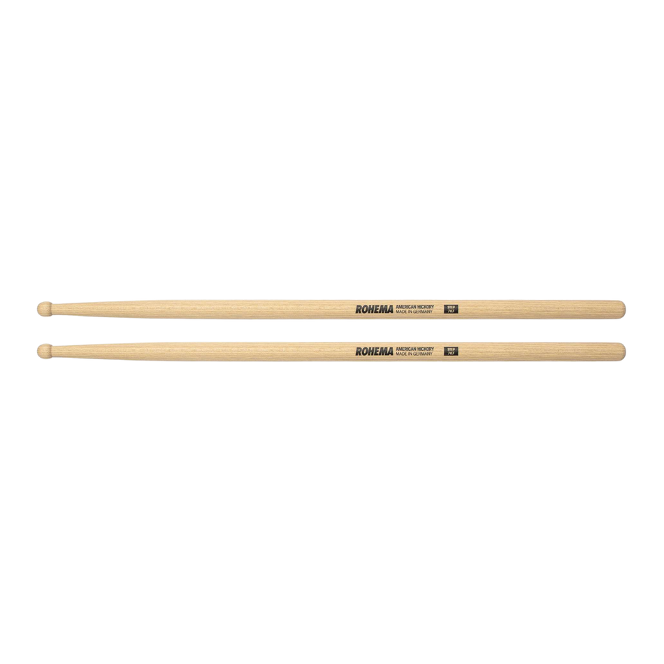 Rohema German Hickory STEP 707 Round Tip Drum Sticks - 61305