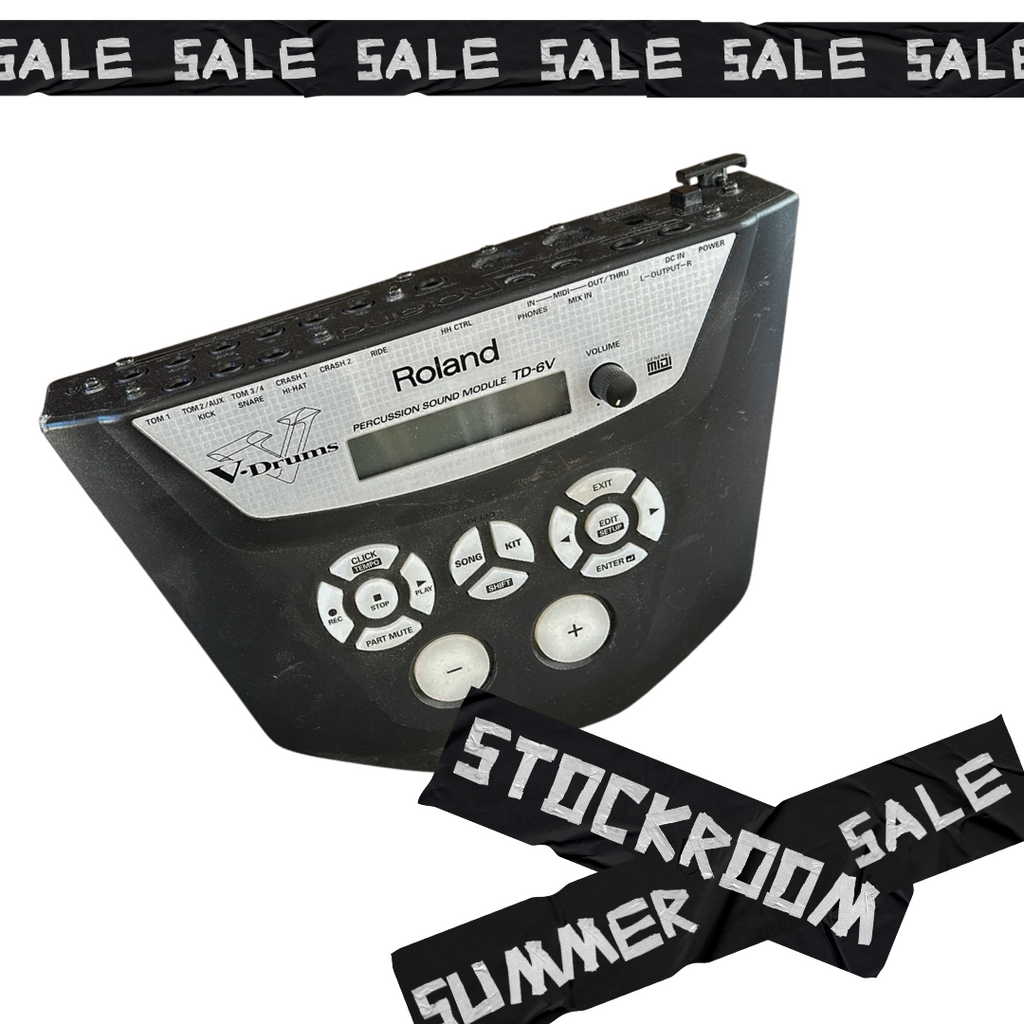 Roland TD-6V パーカッションサウンドモジュール V-Drums Roland TD-6V Drum Module Brain #905 – Into Music Store