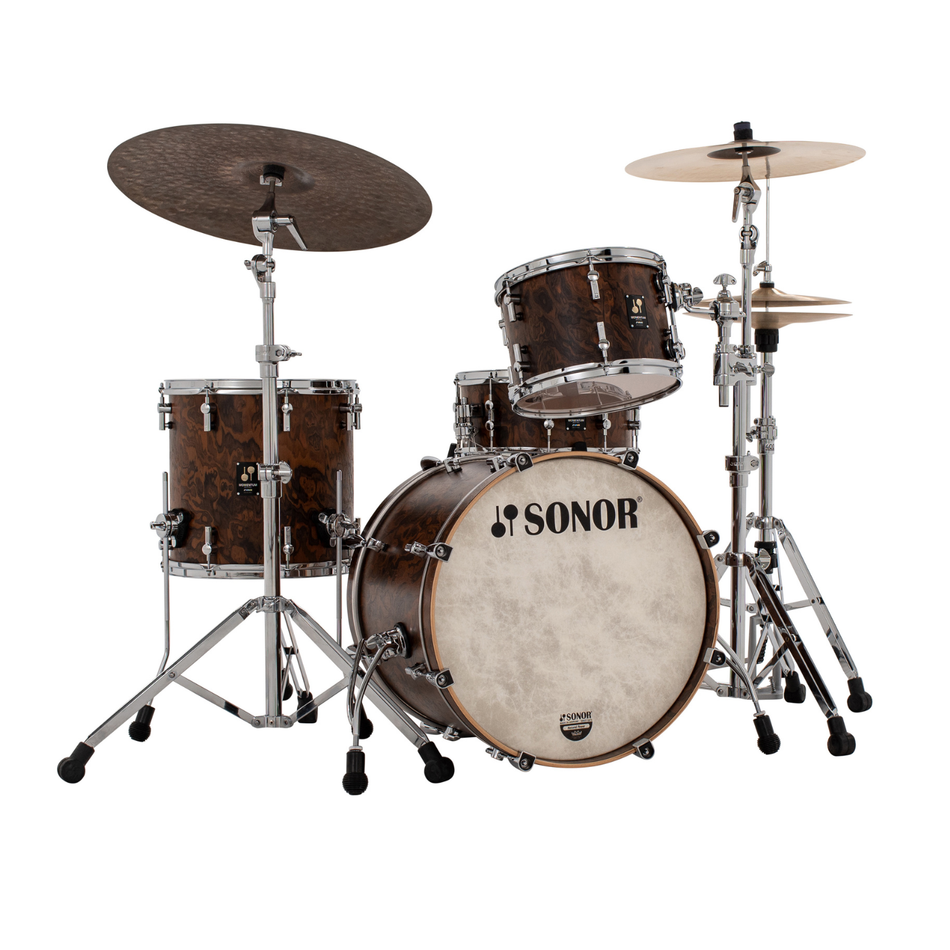 Sonor Momentum Jazz Bop 18" Drum Kit California Burl