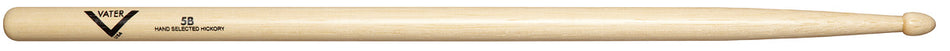 VATER Hickory 5B Wood Tip Drum Sticks
