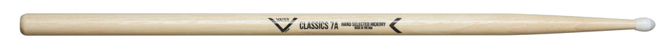 VATER Hickory Classics 7A Nylon Tip Drum Sticks