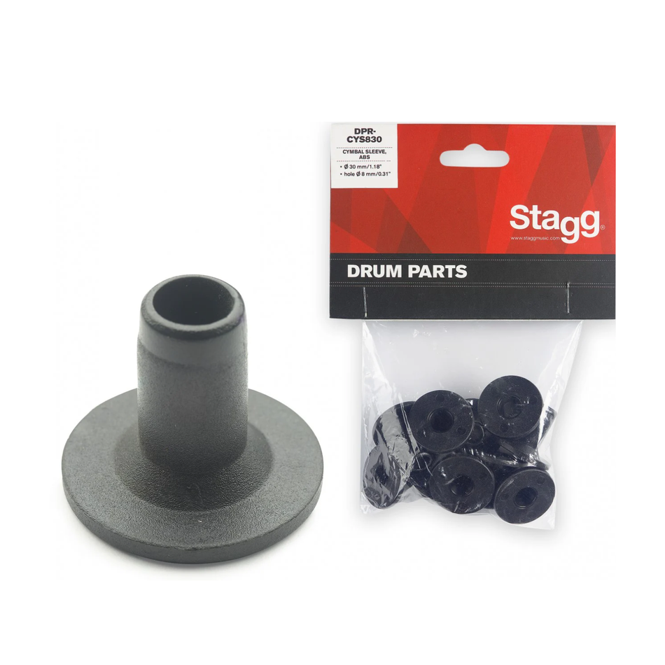 Stagg Nylon Cymbal Sleeves, Pack Of 10 8MM