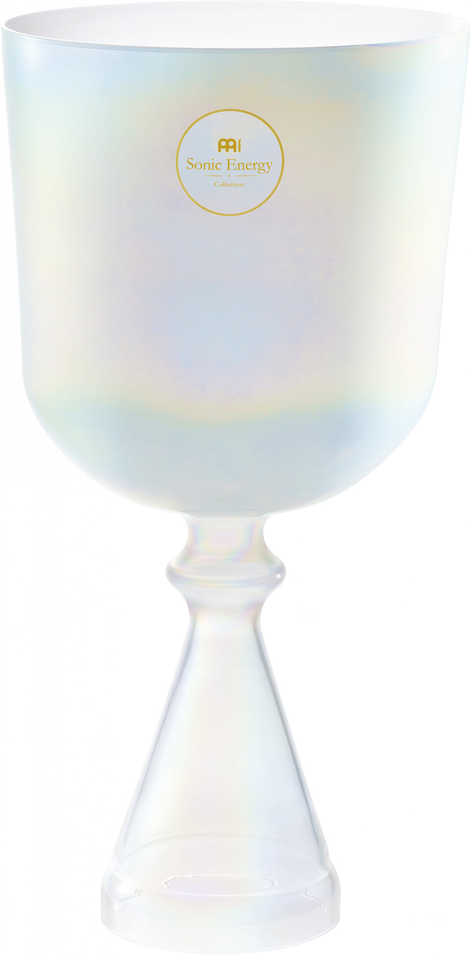 Meinl Sonic Energy Crystal Singing Chalice, 6.75"/17 cm, Note C4, Creamy, Root Chakra
