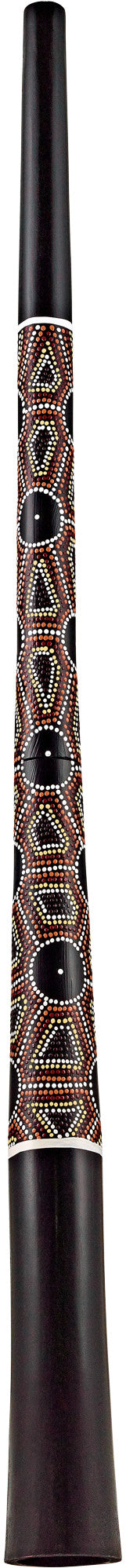 Meinl Sonic Energy Sliced Pro Didgeridoo, dot-painted, Tuning E