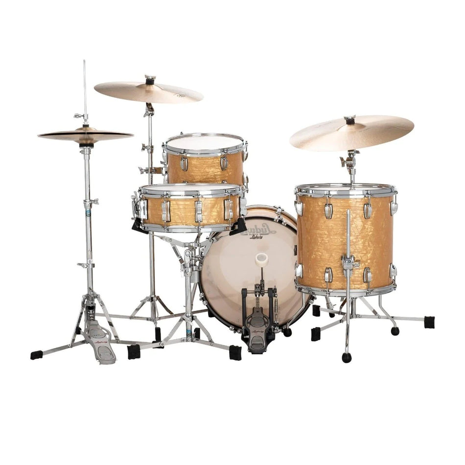 Ludwig Classic Maple Drum Kit Shell Pack, Aged Onyx