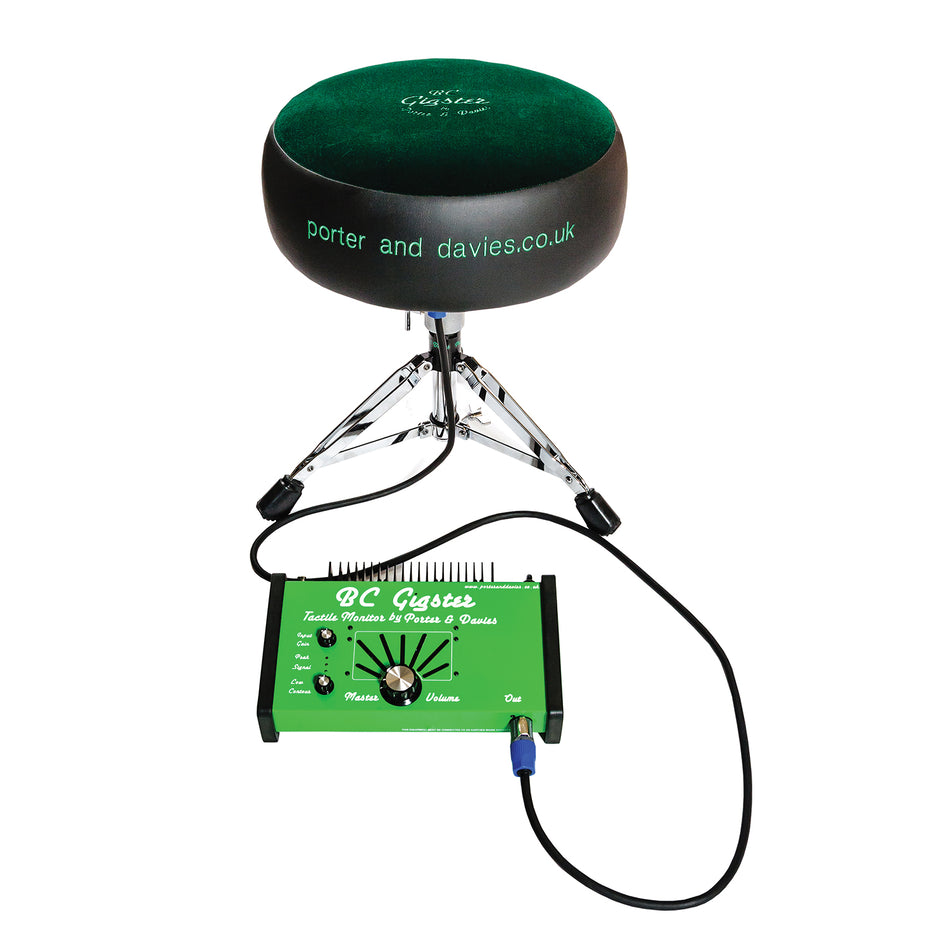 Porter & Davies BC Gigster Tactile Drum Monitoring System Throne