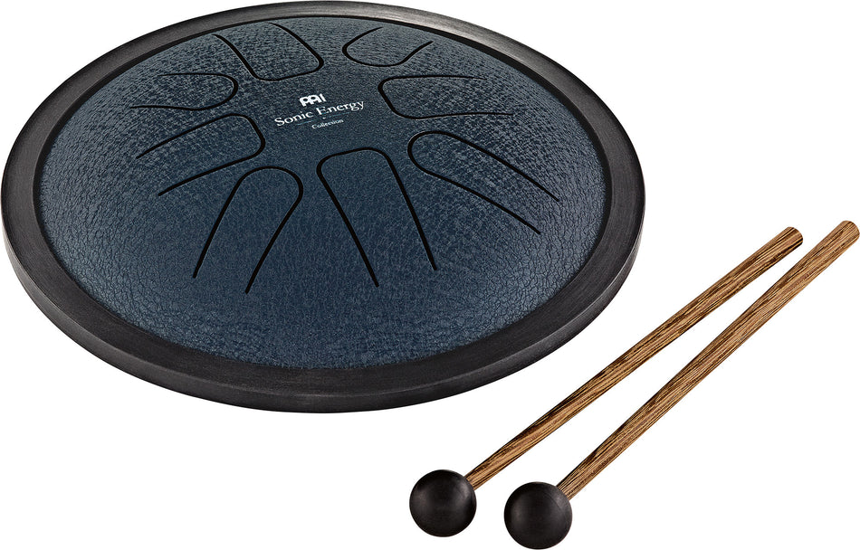 Meinl Sonic Energy Small Steel Tongue Drum G Minor, Navy Blue / 7"/18 cm