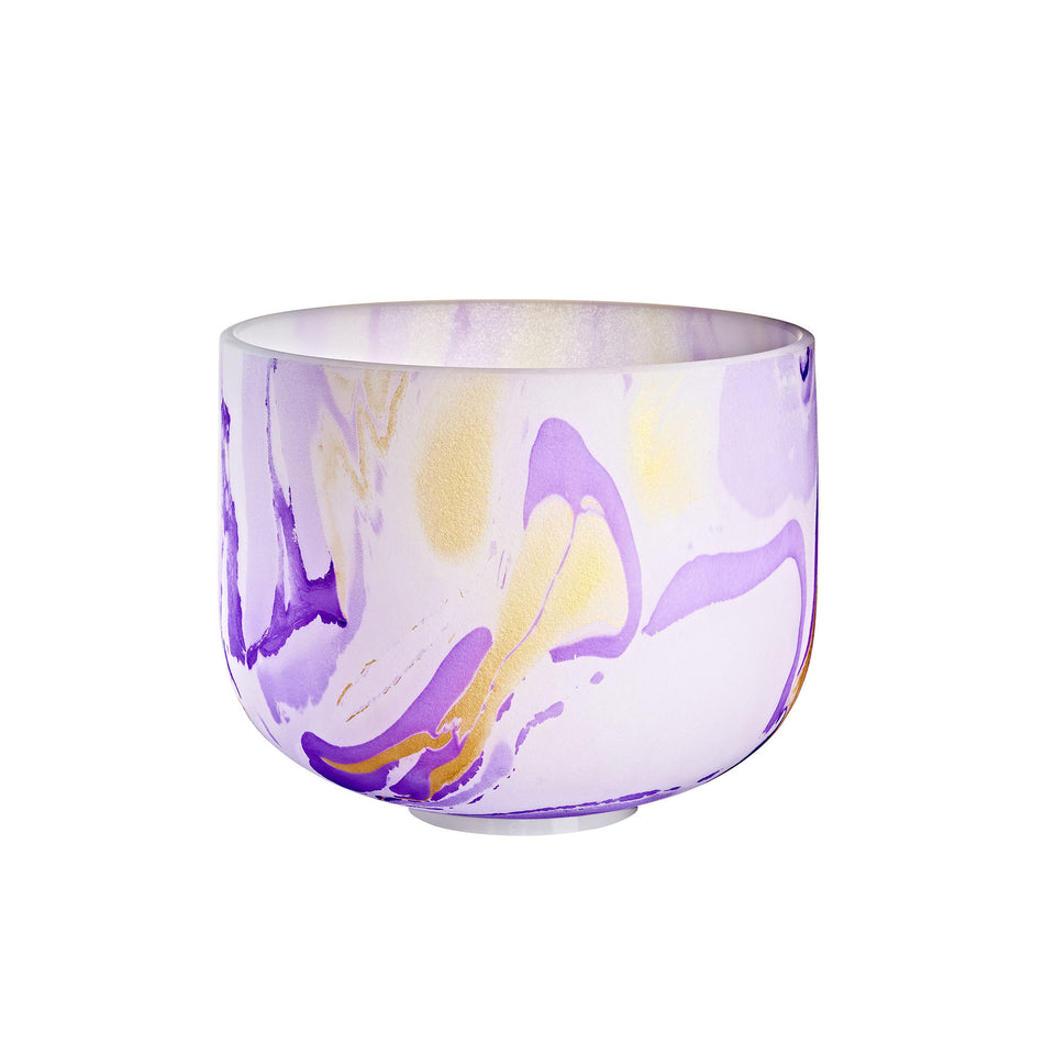 Meinl Sonic Energy Marble Crystal Singing Bowl, 10" Crown Chakra