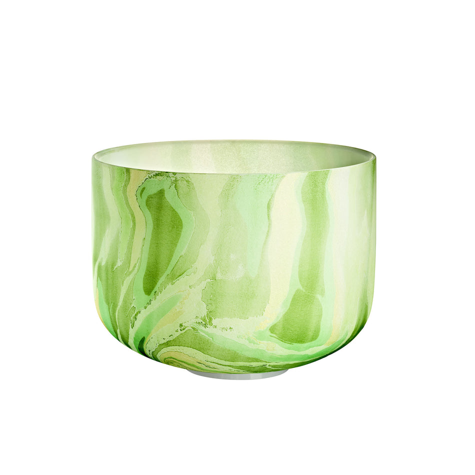 Meinl Sonic Energy Marble Crystal Singing Bowl, 10" Heart Chakra