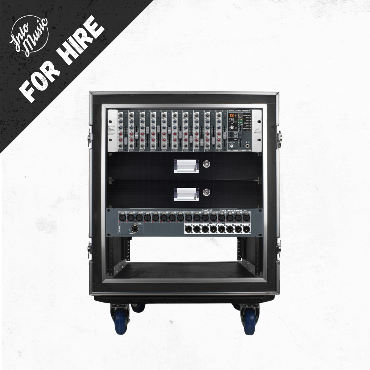 Hire a Behringer Eurorack Pro RX1202FX 12 Input Rack Mounted Mixer ...