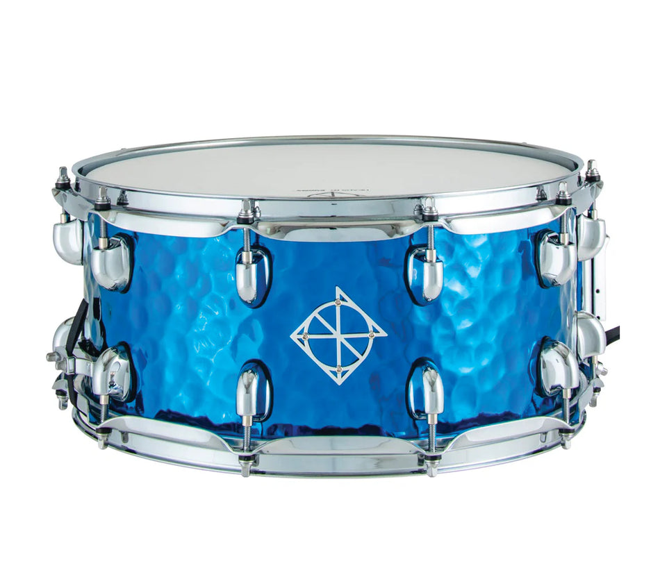 Dixon Cornerstone 14x6.5 Snare Blue Titanium Plated