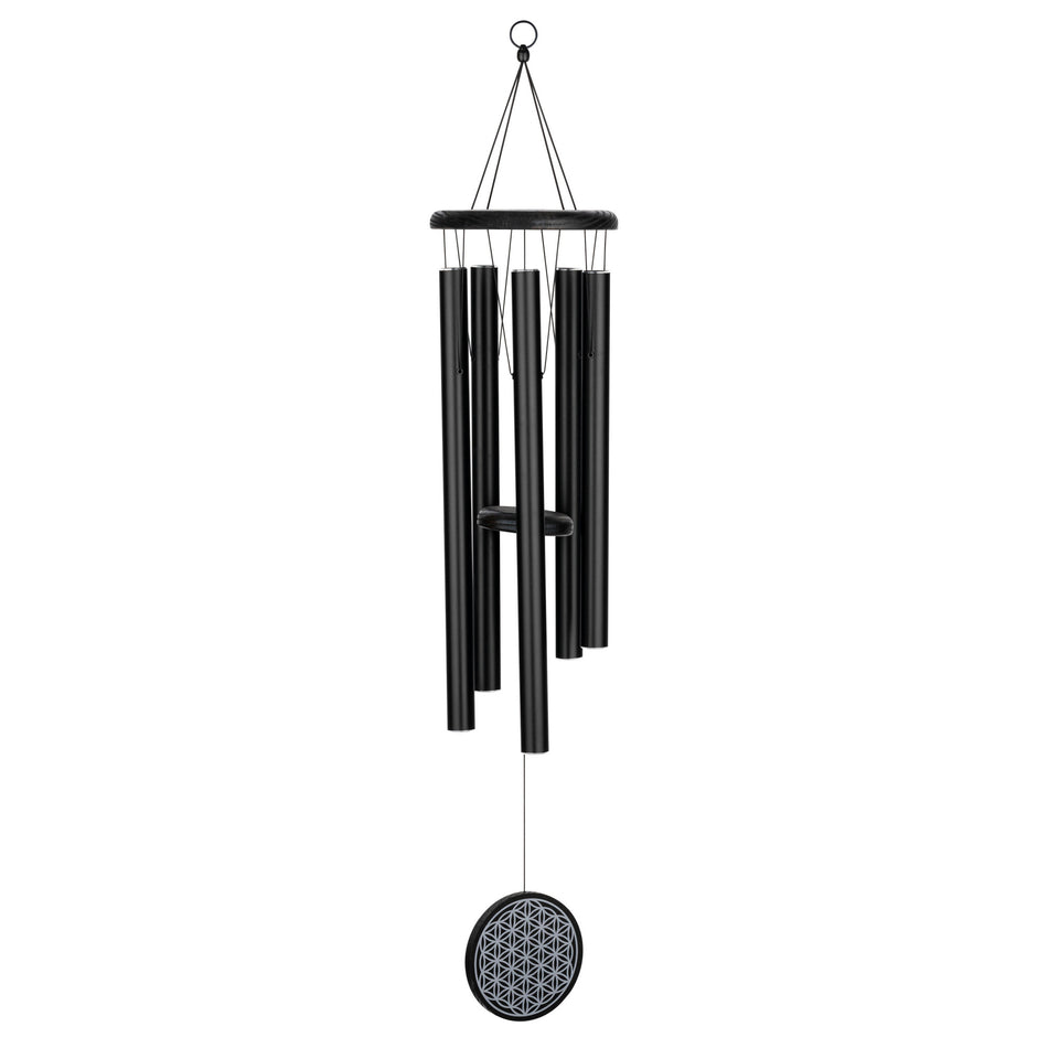 Meinl Sonic Energy Flower of Life Meditation Chime, 36" / 90 cm, 432 Hz, Black