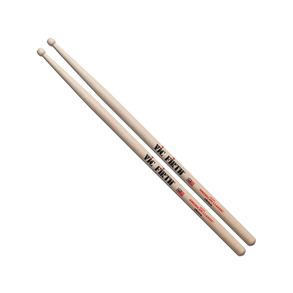Vic Firth E-Stick Drumsticks American Classic, Wood Tip For Electronic Drums