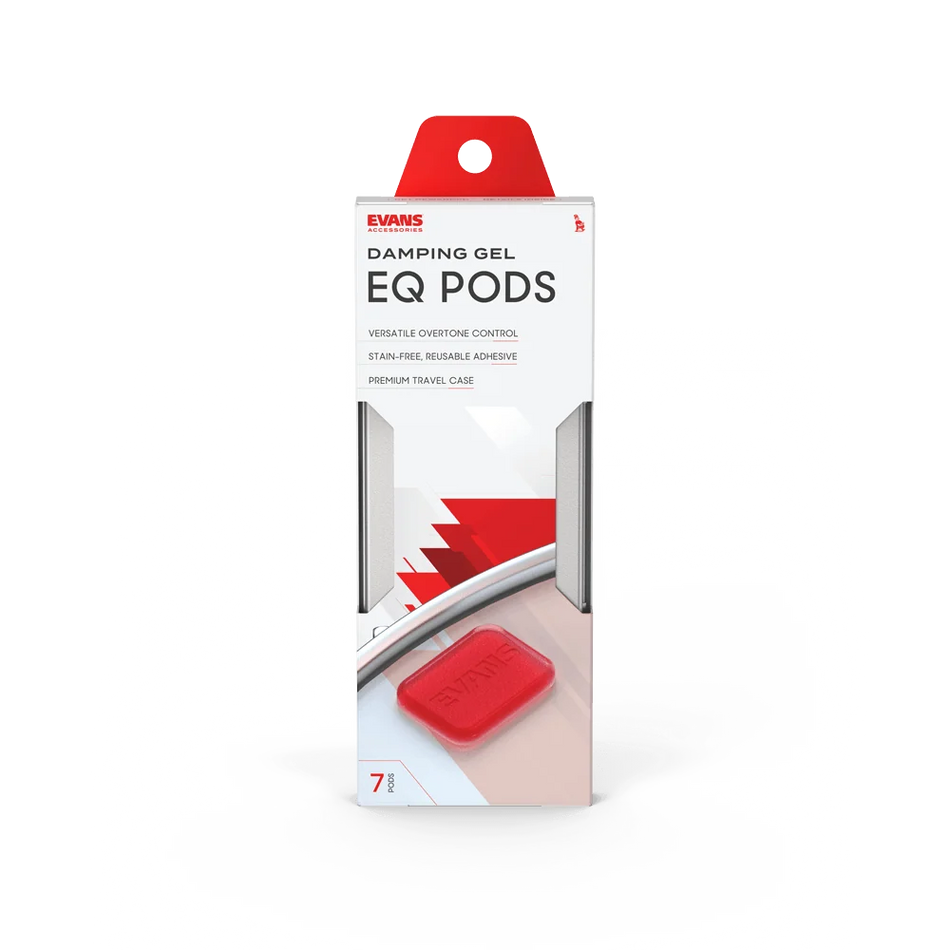 Evans EQ Pods - Drum Dampener Gels, 7-Pack
