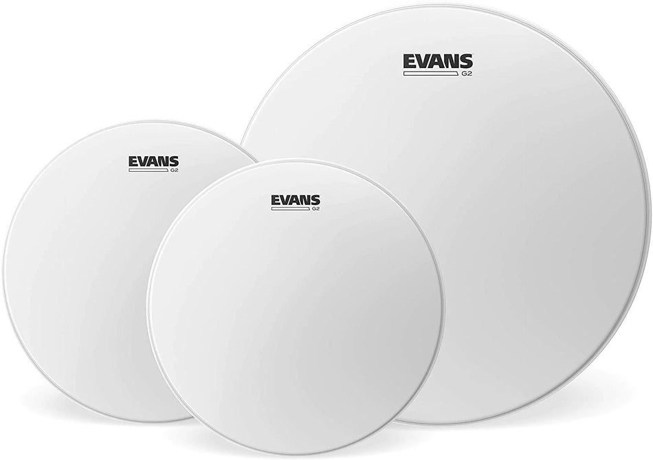 Evans G2 Coated Tom Pack Heads | 12", 13", 16"