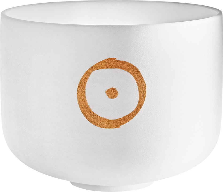 Meinl Sonic Energy Planetary Tuned Crystal Singing Bowl, 12" / 30 cm, Sun 126.22 Hz, Solarplexus Chakra