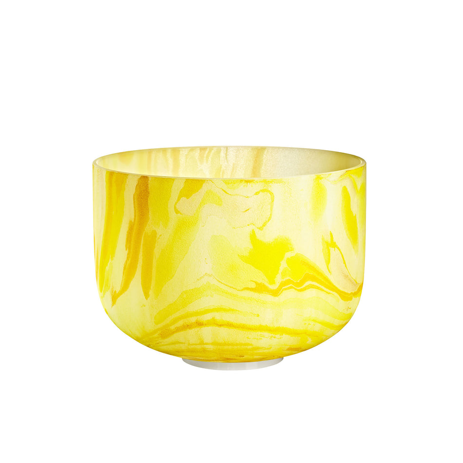 Meinl Sonic Energy Marble Crystal Singing Bowl, 10" Solarplexus Chakra