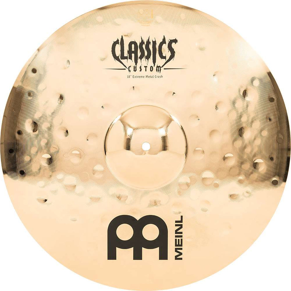 Meinl Classics Custom Extreme Metal 18” Crash Cymbal CC18EMC-B