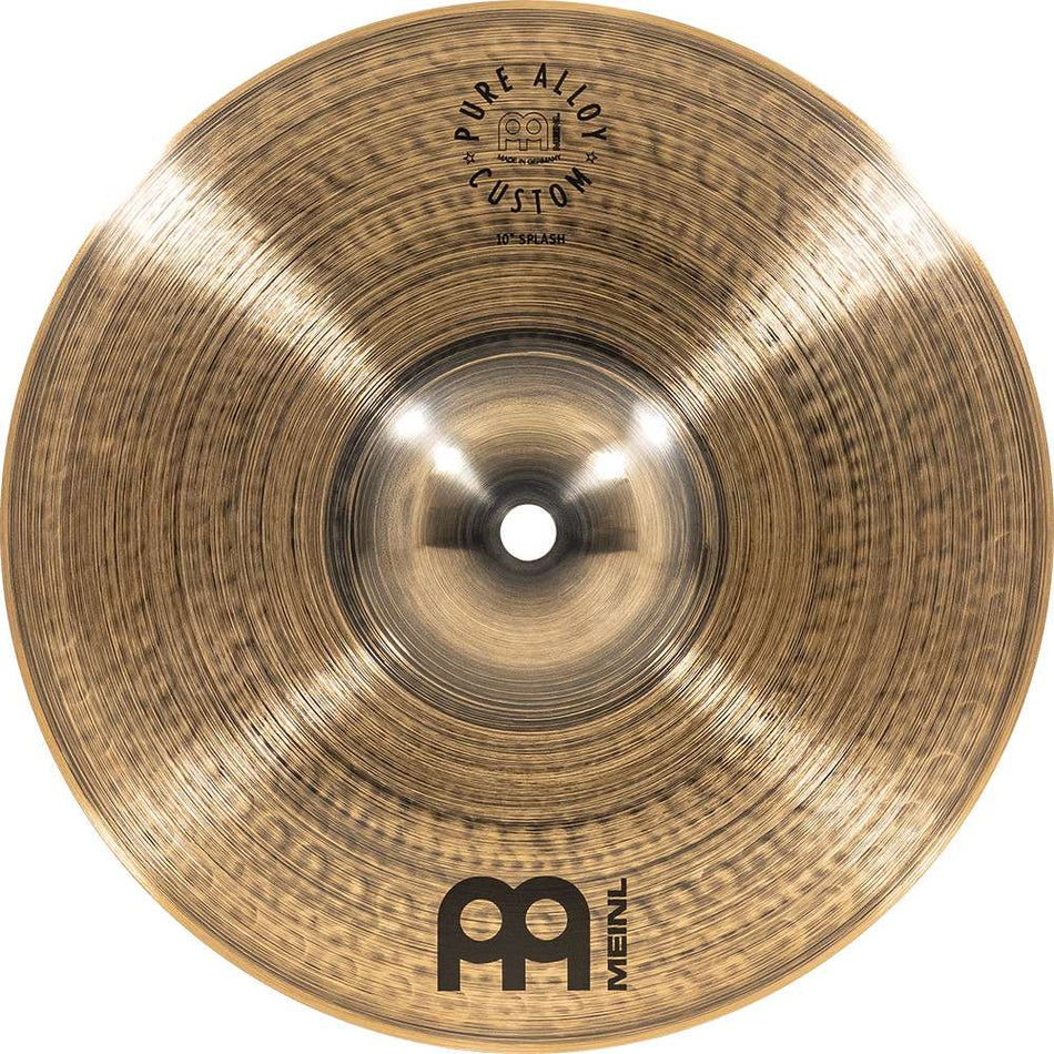 Meinl Pure Alloy Custom 10" Splash Cymbal PAC10S