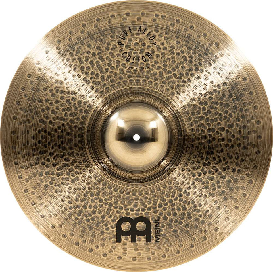 Meinl Pure Alloy Custom 22" Medium Thin Ride PAC22MTR