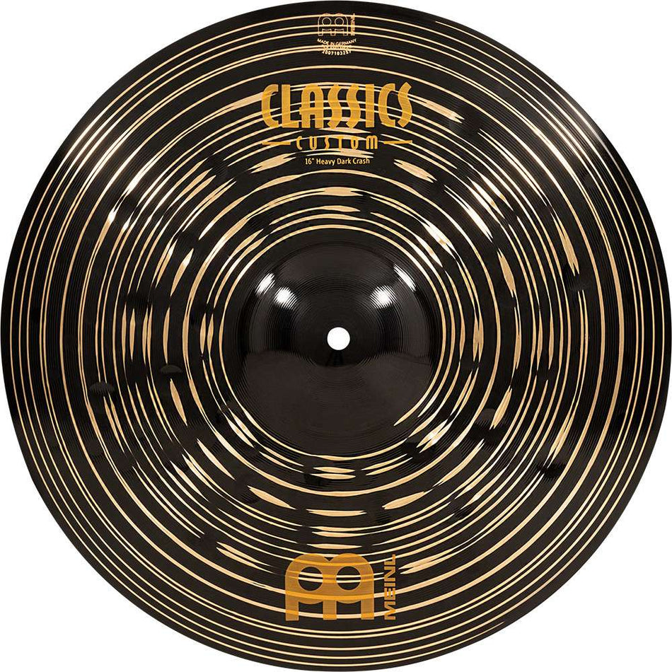 Meinl Classics Custom Dark 16" Heavy Crash Cymbal CC16HDAC