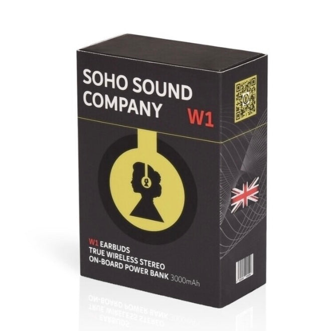 Soho Sound Company W1 Wireless Earphones - Black