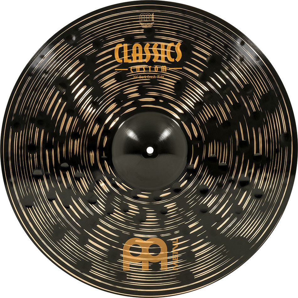Meinl Classics Custom Dark 22" Crash/ Ride Cymbal CC22DACR