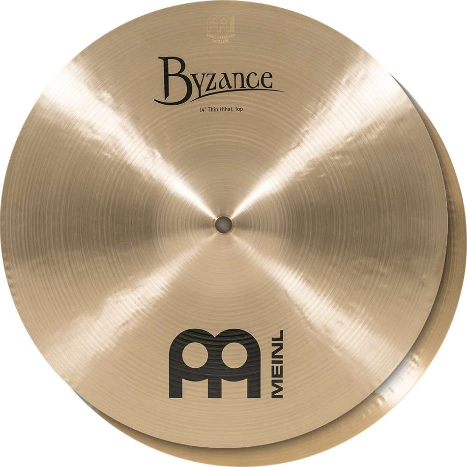 Meinl Byzance Traditional 14" Thin Hi-hats B14TH