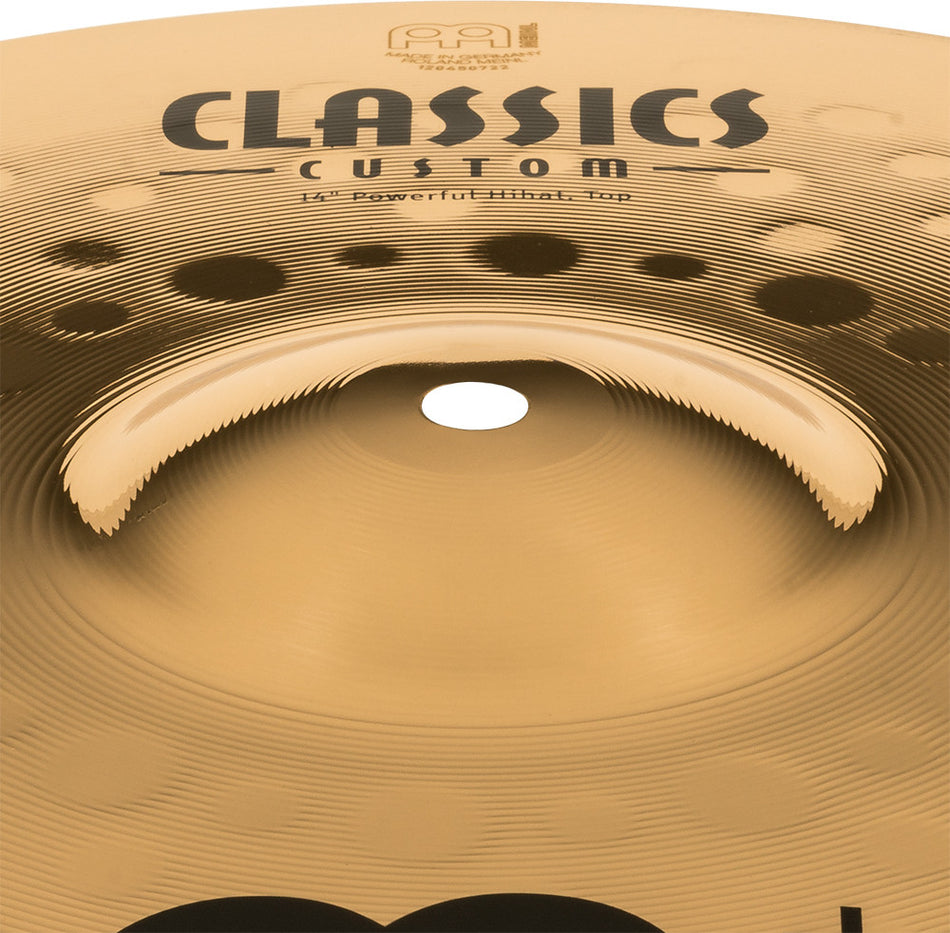 Meinl Classics Custom Brilliant 15” Medium Hi Hat Cymbala CC15MH-B