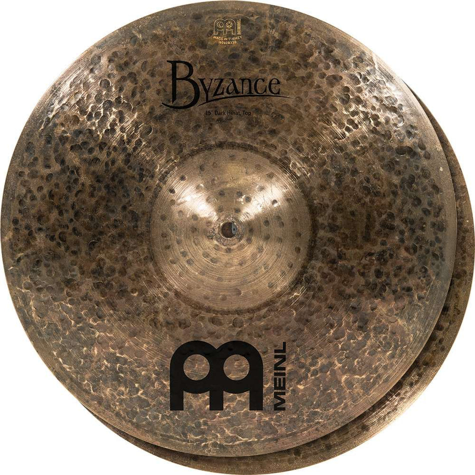 Meinl Byzance Dark 15" Hi Hat Cymbals B15DAH