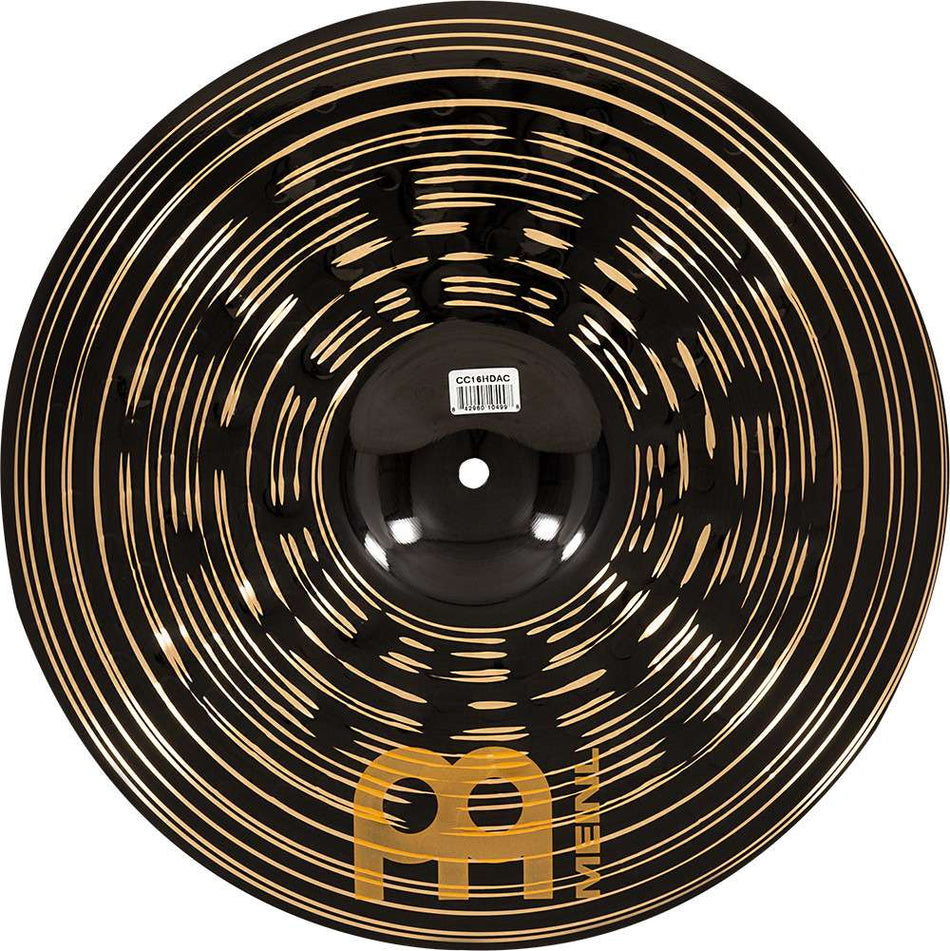 Meinl Classics Custom Dark 16" Heavy Crash Cymbal CC16HDAC