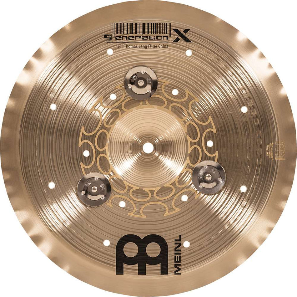 Meinl Generation X 14” Filter China Jingle Thomas Lang GX-14FCH-J