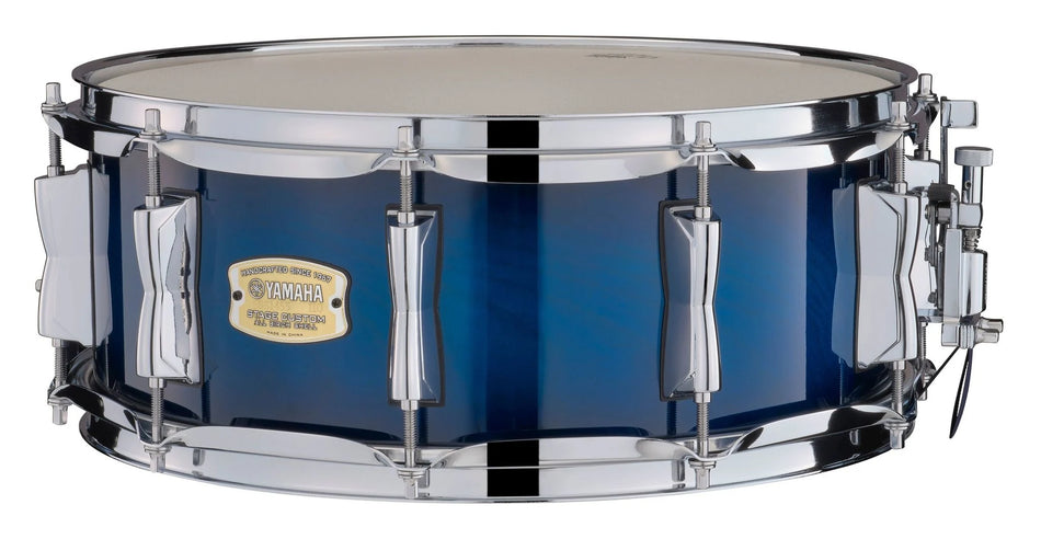 Yamaha Stage Custom Snare Drum | 14 x 5.5" - Deep Blue Sunburst