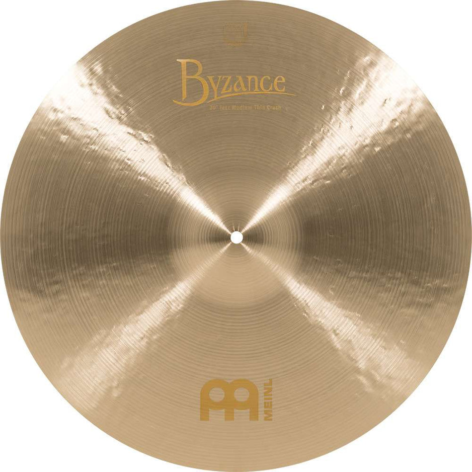 Meinl Byzance Jazz 20" Medium Thin Crash Cymbal B20JMTC