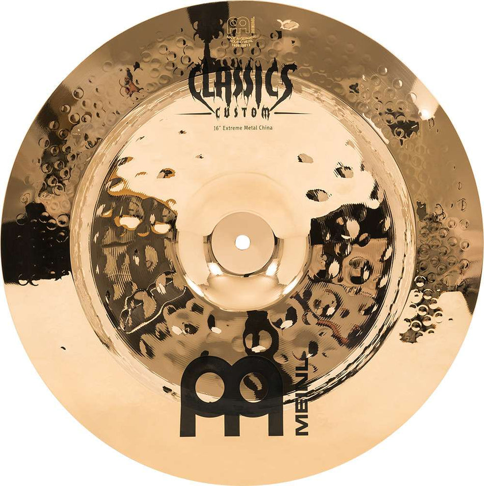 Meinl Classics Custom Extreme Metal 16” China Cymbal CC16EMCH-B