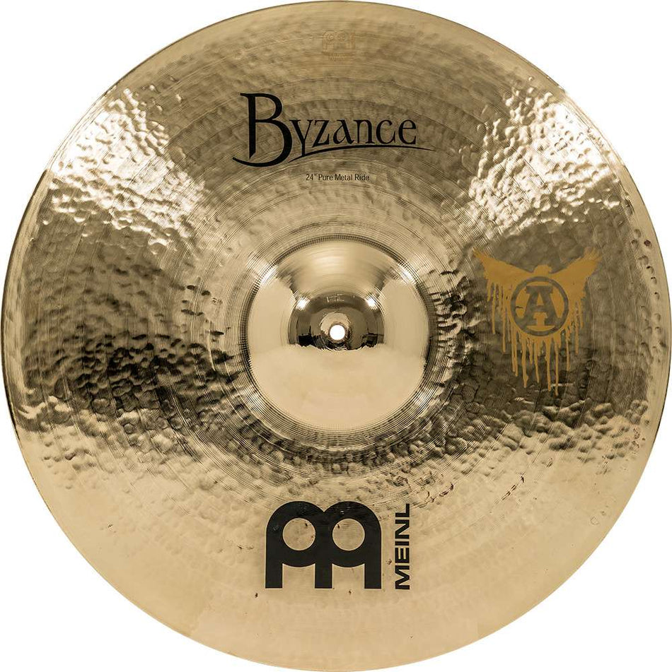 Meinl Byzance Brilliant 24" Pure Metal Ride Cymbal B24PMR-B