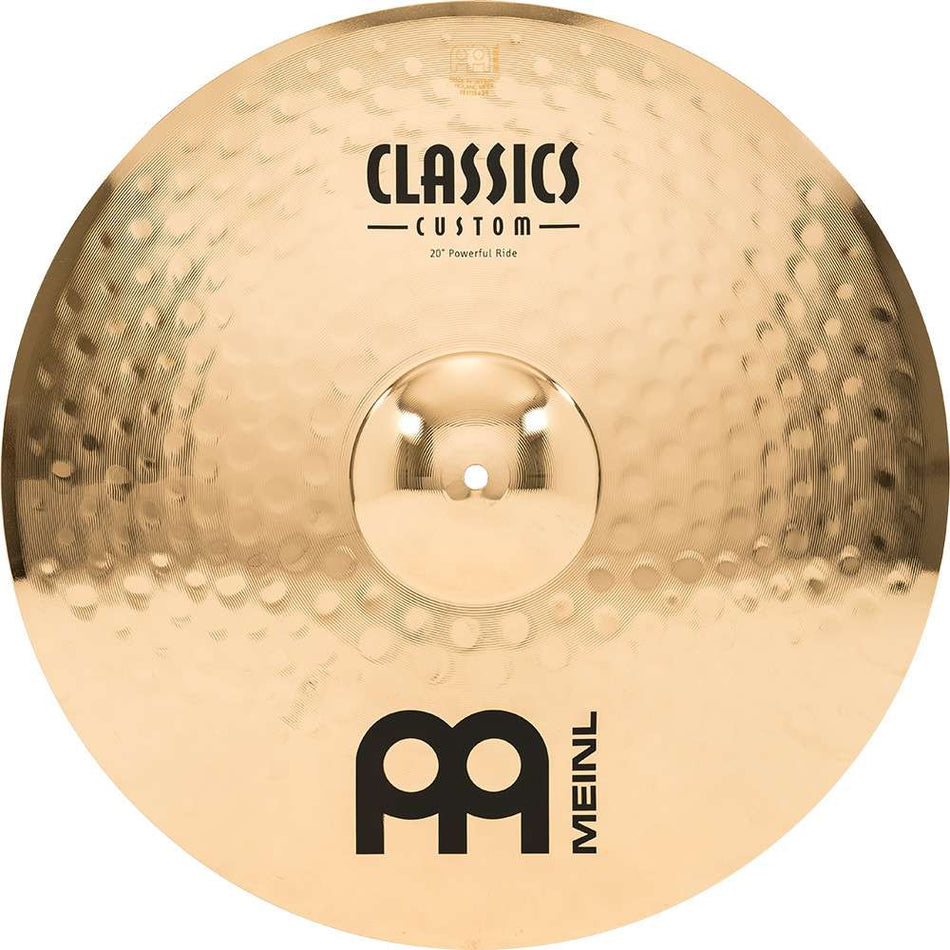Meinl Classics Custom Brilliant 20" Powerful Ride Cymbal CC20PR-B