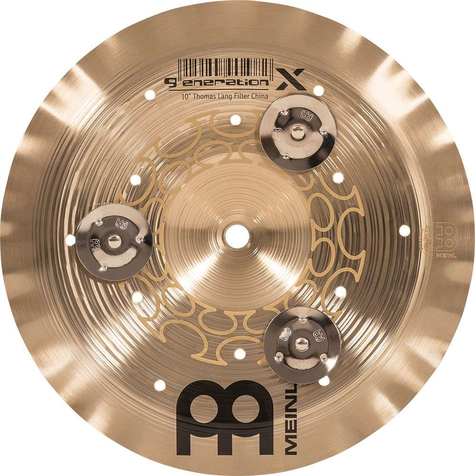 Meinl Generation X 10” Filter China Jingle Thomas Lang GX-10FCH-J