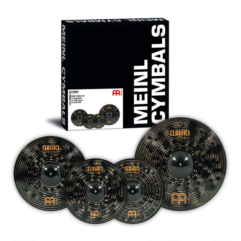 Meinl Classics Custom Dark Cymbal Box Set CCD141620