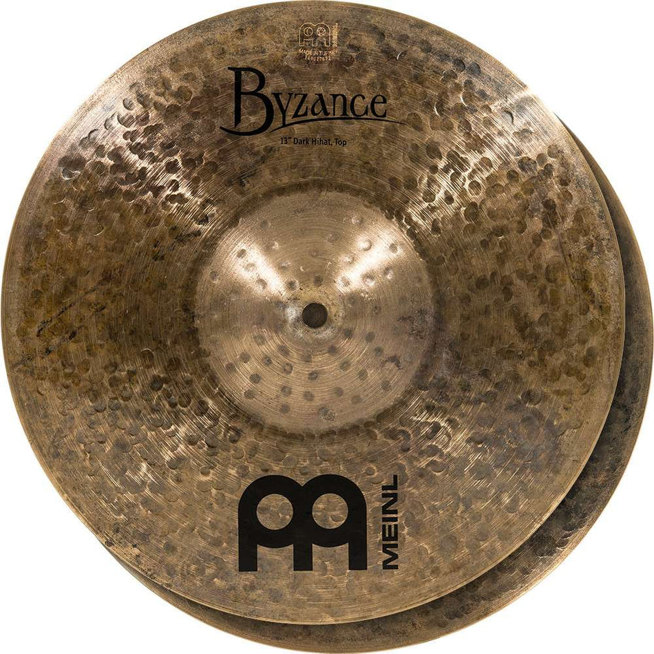 Meinl Byzance Dark 13" Hi Hat Cymbals B13DAH